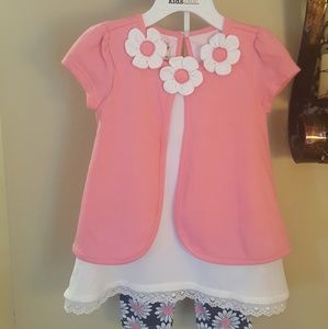 Toddler girls' 2 piece set